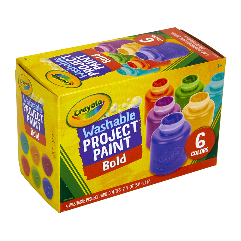 Crayola Washable Kids' Paint Set of 6