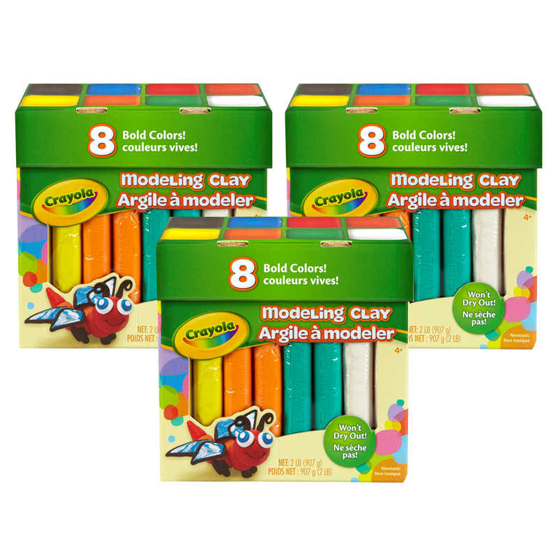 Crayola Dough And Modeling Tools Classpack Assorted Colors