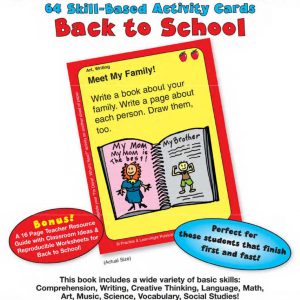 Back To School Worksheets for Grades PreK-5 by Practice & LearnRight Publications – PLR1051