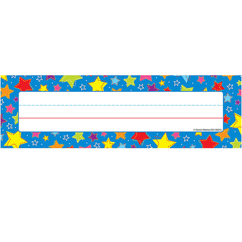 TeachersParadise - Carson Dellosa Education Stars Desk Nameplates - CD ...