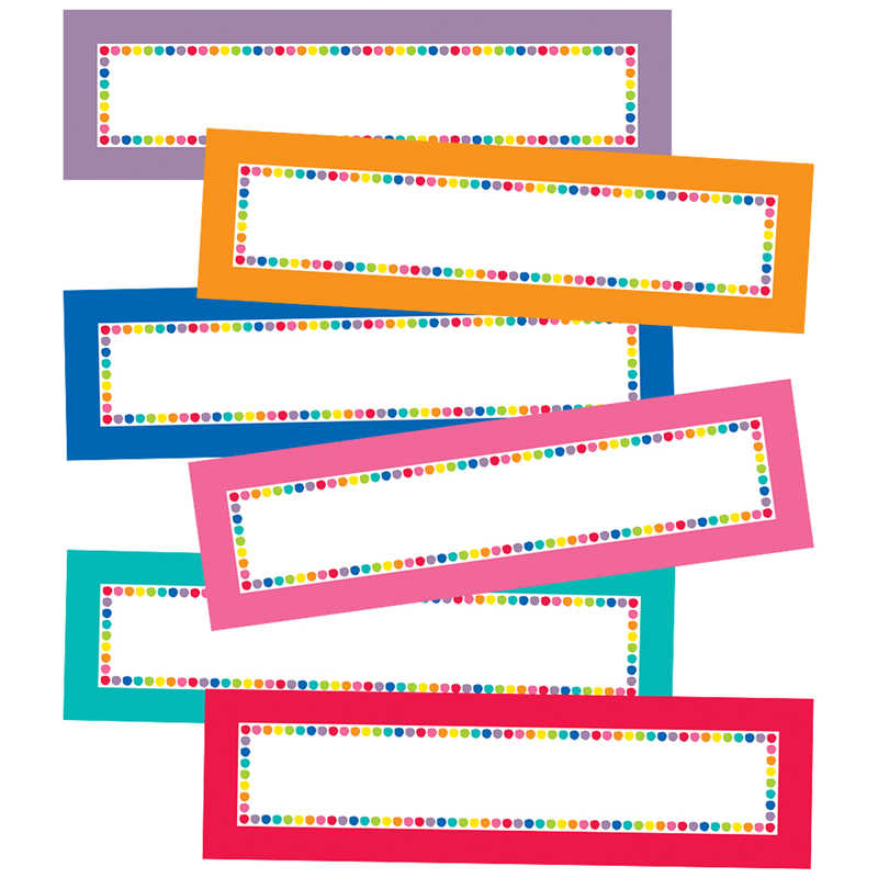 TeachersParadise - Schoolgirl Style™ Just Teach Magnetic Labels, 20 Per ...