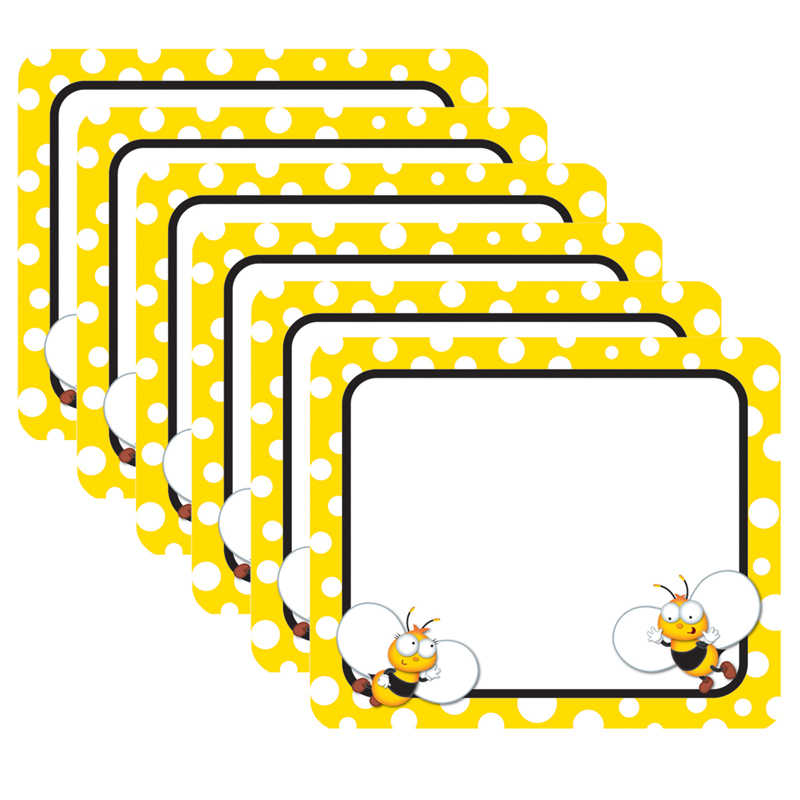 TeachersParadise - Carson Dellosa Education Buzz-Worthy Bees Name Tags ...