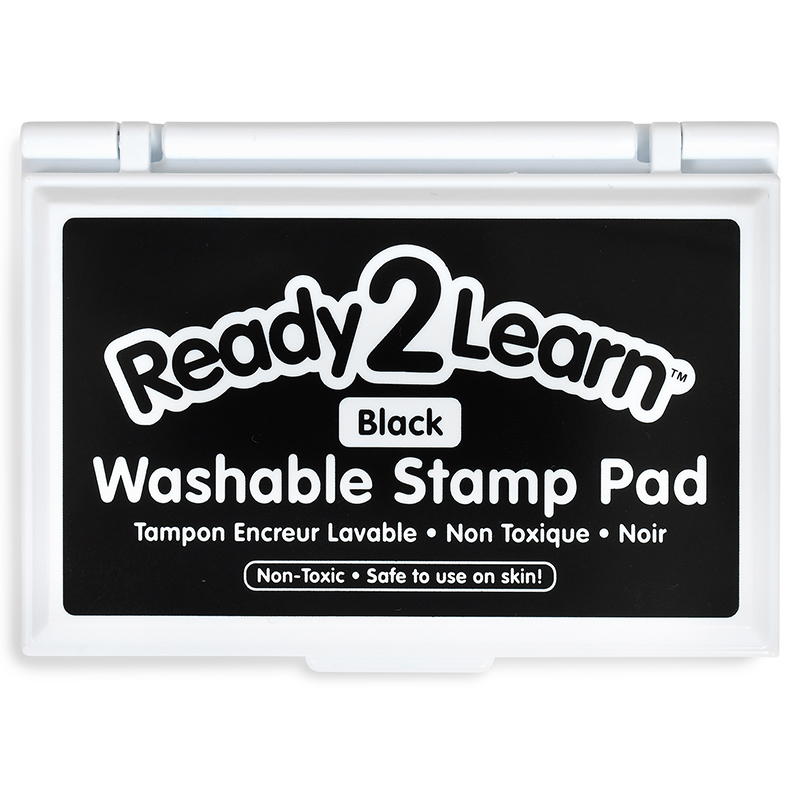 TeachersParadise - Ready 2 Learn Jumbo Washable Stamp Pad - Black