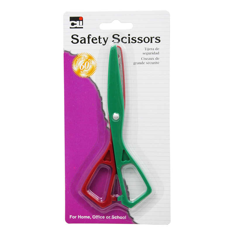 TeachersParadise - Charles Leonard Safety Scissors, Plastic, 5-1/2 ...