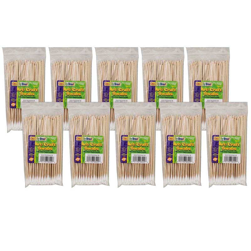 TeachersParadise - Creativity Street® Art & Craft Swabs, Natural Wood