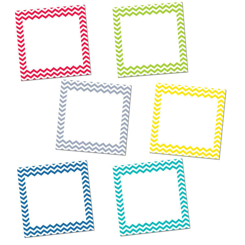 TeachersParadise - Creative Teaching Press® Chevron Solids Cut-Outs ...