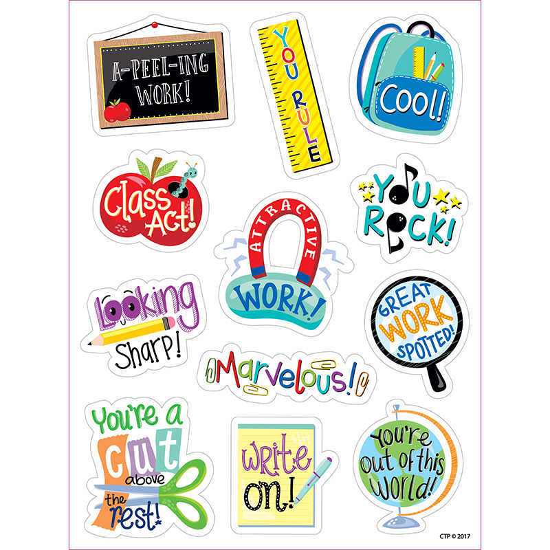 TeachersParadise - Creative Teaching Press® Student Rewards Stickers ...