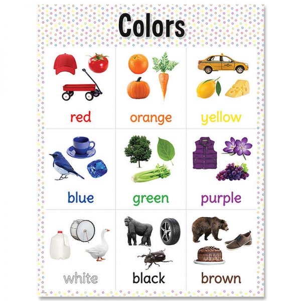 TeachersParadise - Creative Teaching Press® Colors Chart - CTP8611