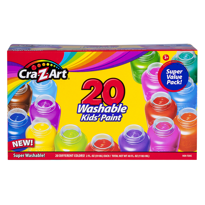 Cra-Z-Art Paint by Number Activity Kit for a Boy or Girl Child 