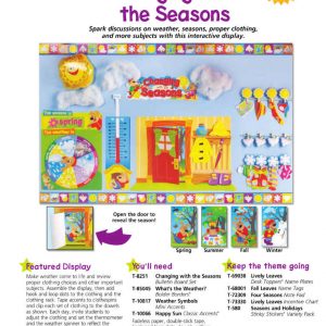 Changing with the Seasons Mini Bulletin Boards by TREND enterprises T-8251