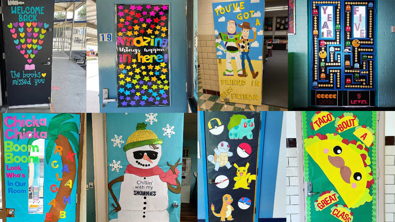 classroom door decorations
