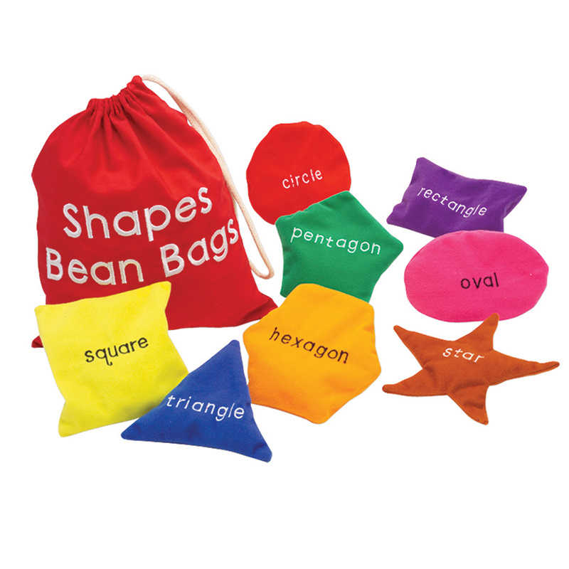 TeachersParadise - Educational Insights Shapes Bean Bags - EI-3048