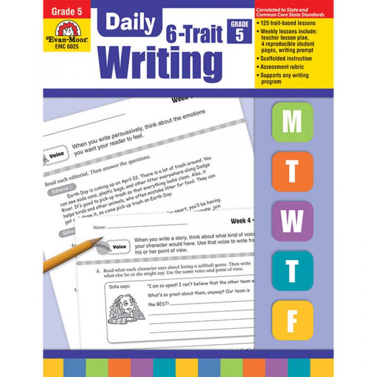 TeachersParadise - Evan-Moor Educational Publishers Daily 6-Trait ...