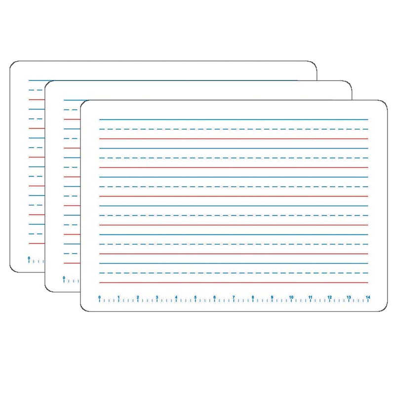 TeachersParadise - Flipside Primary Handwriting Dry Erase Boards, 11