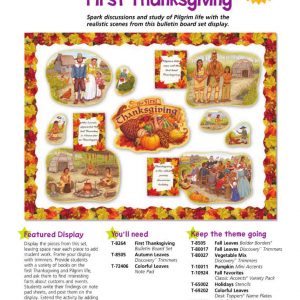 First Thanksgiving Mini Bulletin Boards by TREND enterprises T-8264