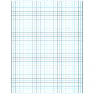 TeachersParadise - Geyer Graph Paper, 50 Sheets, Single Sided, 8.5