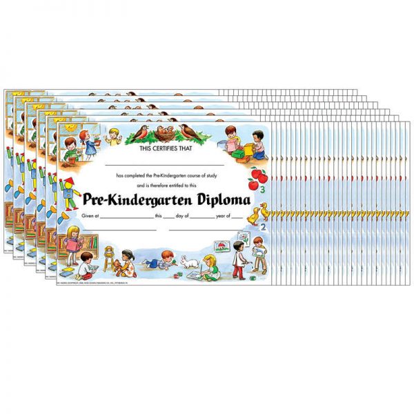 Hayes Pre-Kindergarten Diploma, 30 Per Pack, 6 Packs