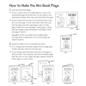 How to Make the Mini-Book Plays by Scholastic SC-935530