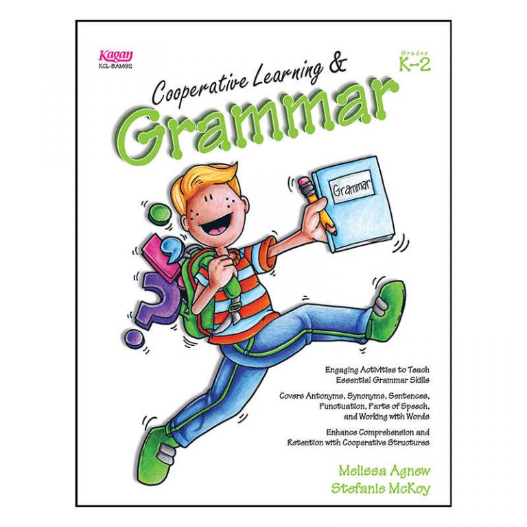 TeachersParadise - Kagan Cooperative Learning Grammar Book, Grade K-2 ...