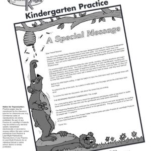 Kindergarten Practice by Practice LearnRight Publications – PLR2312