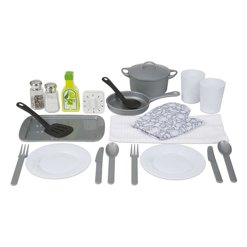 TeachersParadise Melissa Doug Kitchen Accessory Set LCI9304   LCI9304 Kitchen Accessory Set 