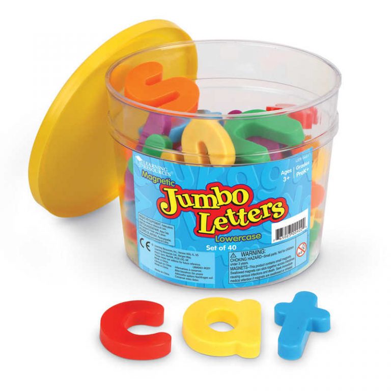 TeachersParadise - Learning Resources Jumbo Magnetic Letters And ...