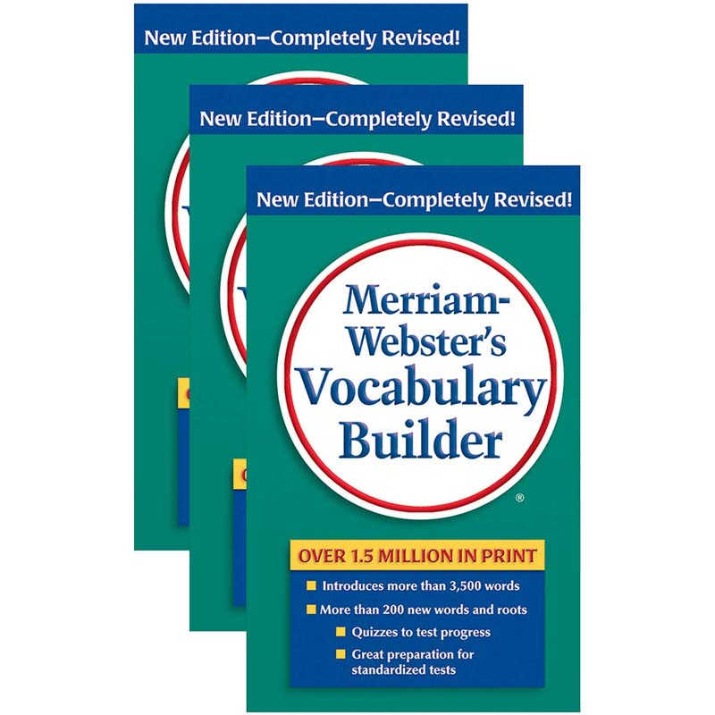 Teachersparadise Merriam Webster Merriam Websters Vocabulary Builder Pack Of 3 Mw 8552 3 7518