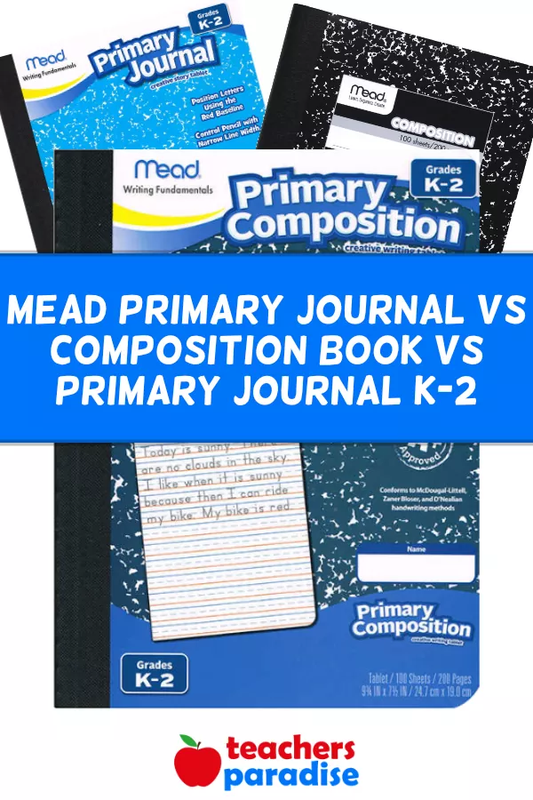 Closer look: Mead® Primary Journal Grades K-2 