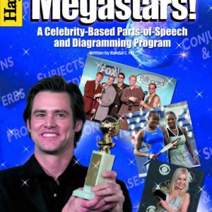 Megastars! A Celebrity-Based Parts-Of-Speech And Diagramming Program for Grade 4-8 by Hayes School Publishing – H-ME103R