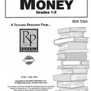 Money 1 Worksheets for Grades 1-2 by Remedia Publications – REM0536A