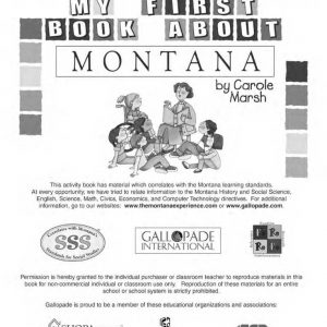 My First Book About Montana by Gallopade – GAL98894