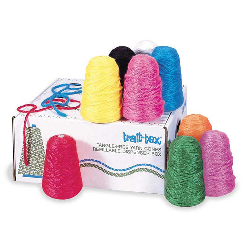 TeachersParadise - Trait-tex® 3-Ply School Roving Yarn Dispenser ...