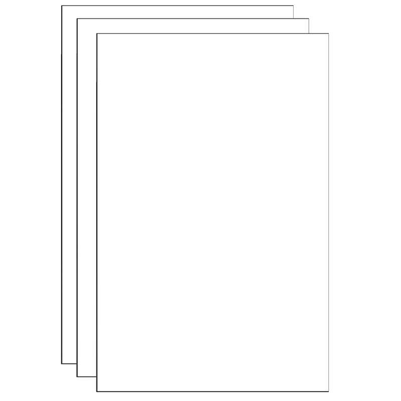 TeachersParadise - Pacon® Plastic Art Sheets, White, 11