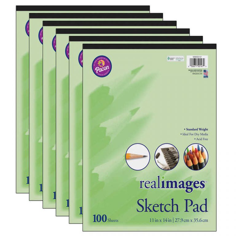 TeachersParadise - Real Images™ Sketch Pad, Standard Weight, 11