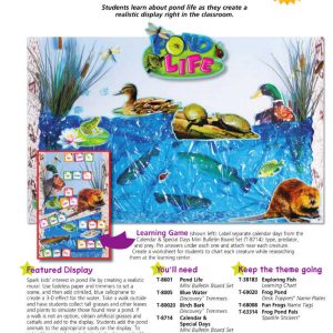 Pond Life Mini Bulletin Boards by TREND enterprises T-8601