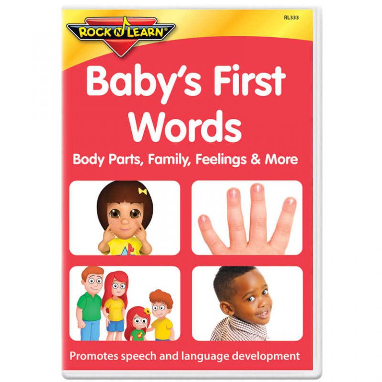 TeachersParadise - Rock 'N Learn® Baby's First Words DVD, Body Parts ...