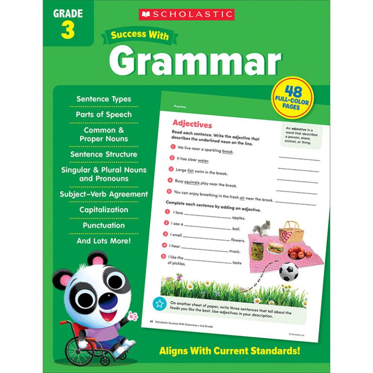 TeachersParadise - Scholastic Teacher Resources Success With Grammar ...