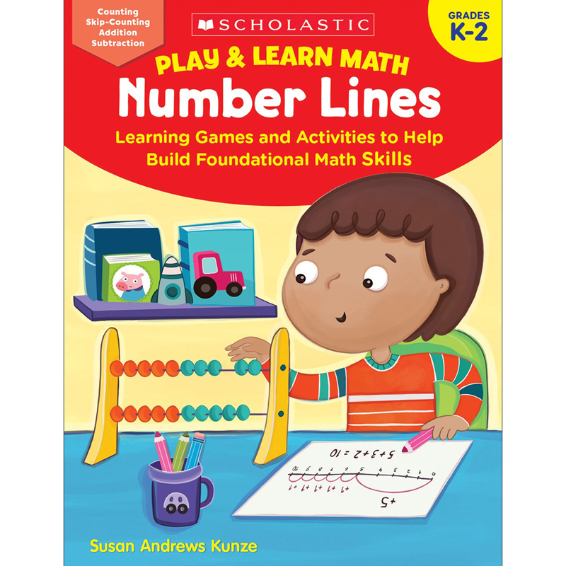 TeachersParadise Scholastic Teacher Resources Play Learn Math Number Lines SC 864127