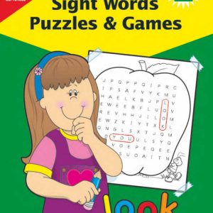 Sight Words Puzzles & Games for Grades K-1 by Carson Dellosa CD-104008