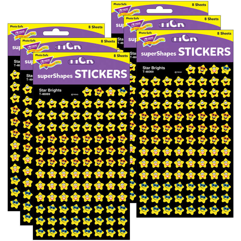 Basic Shapes superShapes Stickers, 800 ct