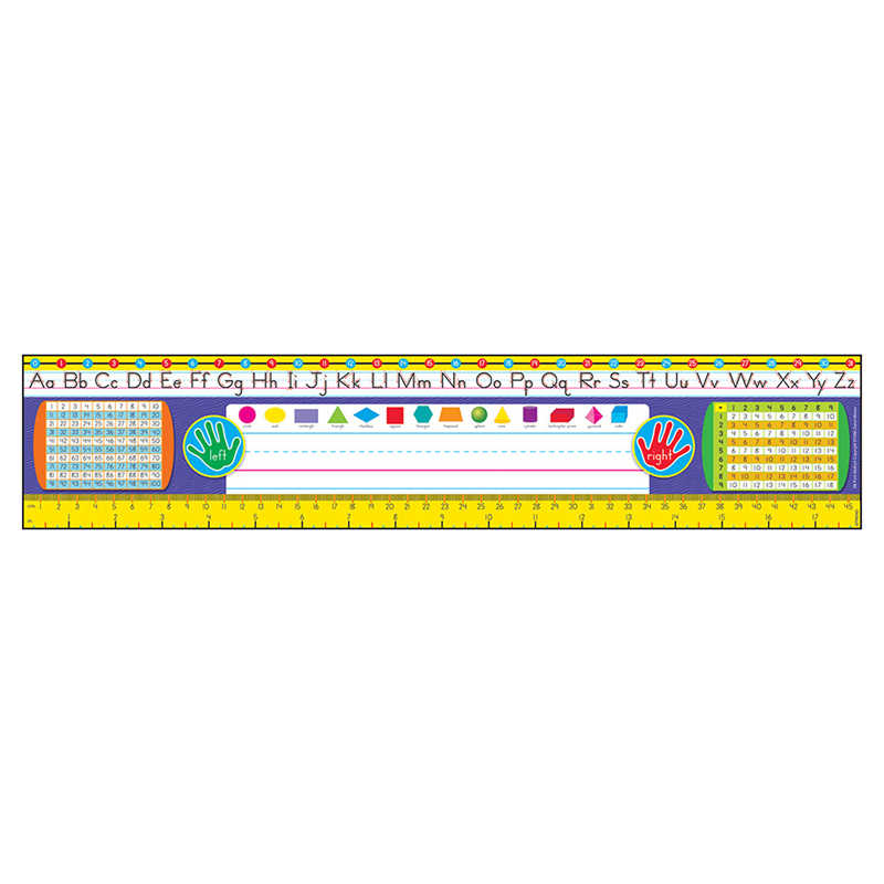 Charles Leonard 12 Plastic Rulers, 36ct.