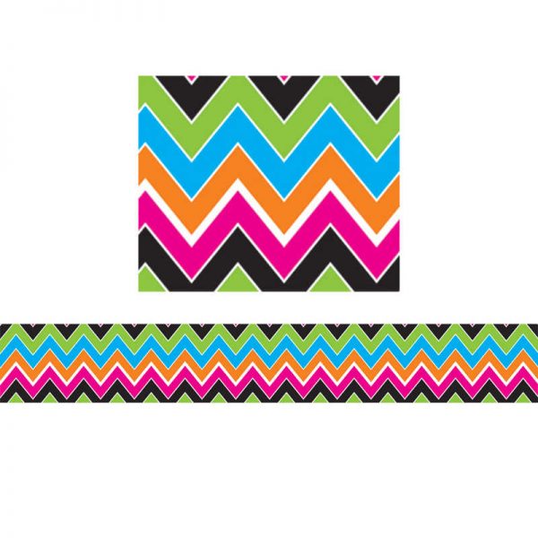 TeachersParadise - TREND Zigzag Motif Bolder Borders®, 35.75' - T-85113