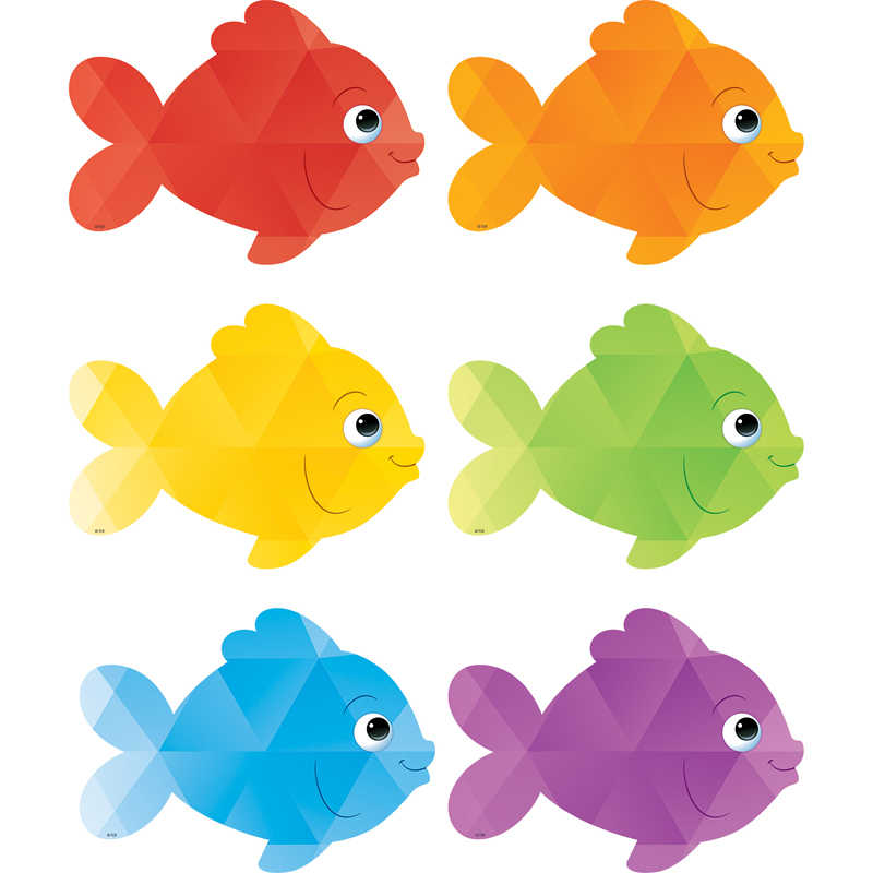 TeachersParadise - Teacher Created Resources Colorful Fish Accents, 30 ...