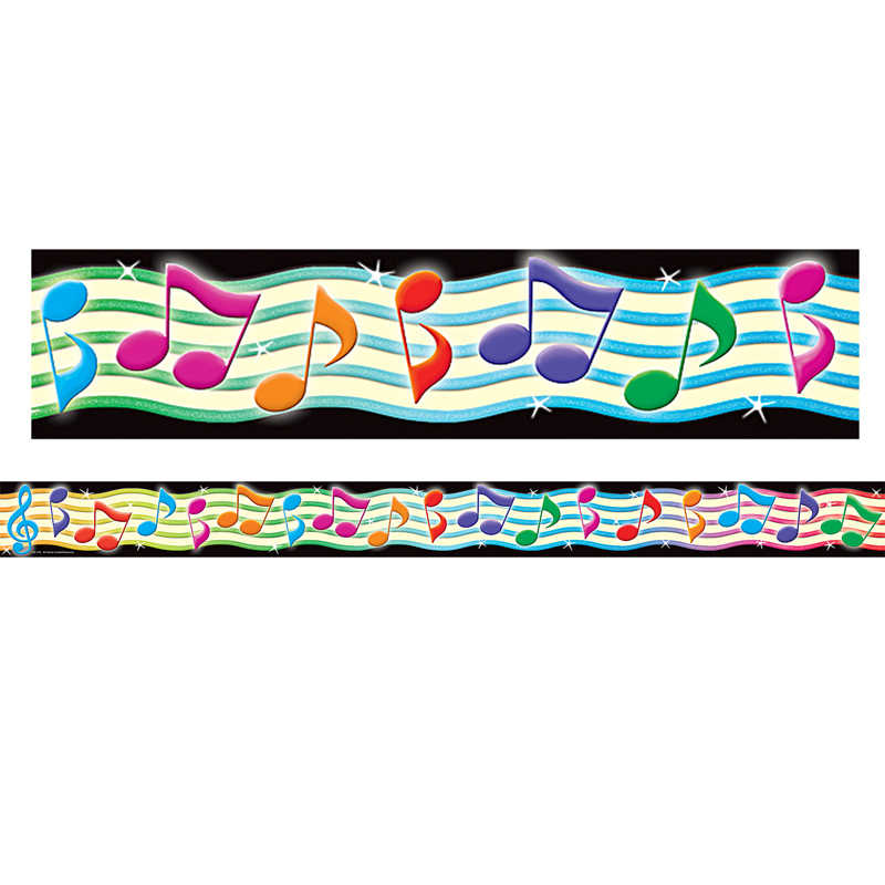 TeachersParadise - Teacher Created Resources Musical Notes Border Trim ...
