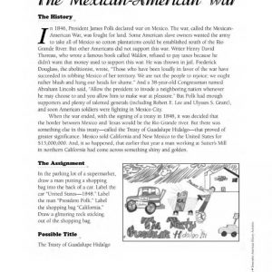 The Mexican-American War Classroom Activities by Scholastic SC-0439385199-938519