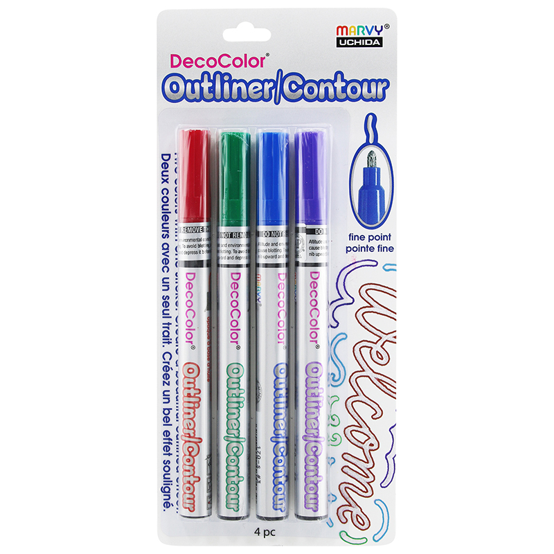 Marvy DecoColor Calligraphy Paint Markers