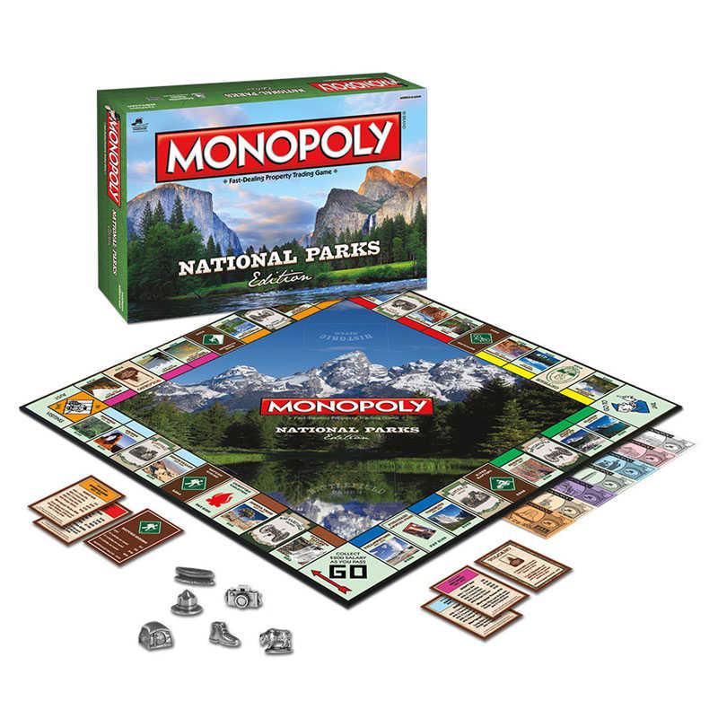 hasbro monopoly national parks special edition