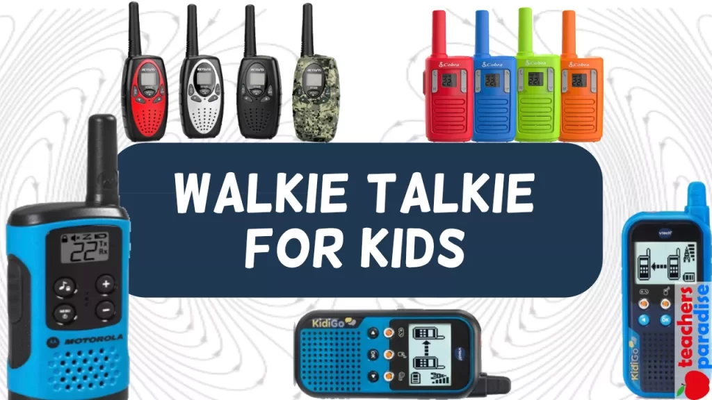 VTech KidiGo Walkie Talkies, Two-Way Radio Communicators for Kids